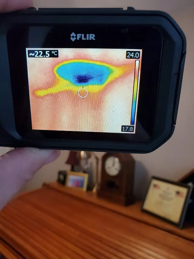Thermal imaging inspection for water damage in Waconia