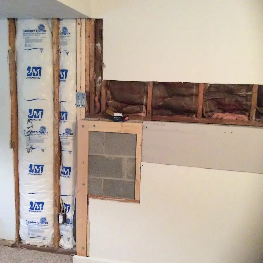 Wall insulation replacement during Odor Removal & Deodorization in Waconia